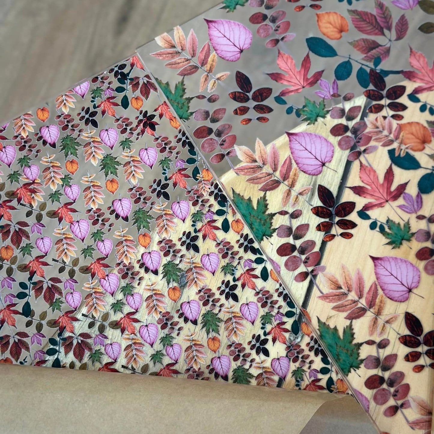 Romantic Fall Pressed Flowers