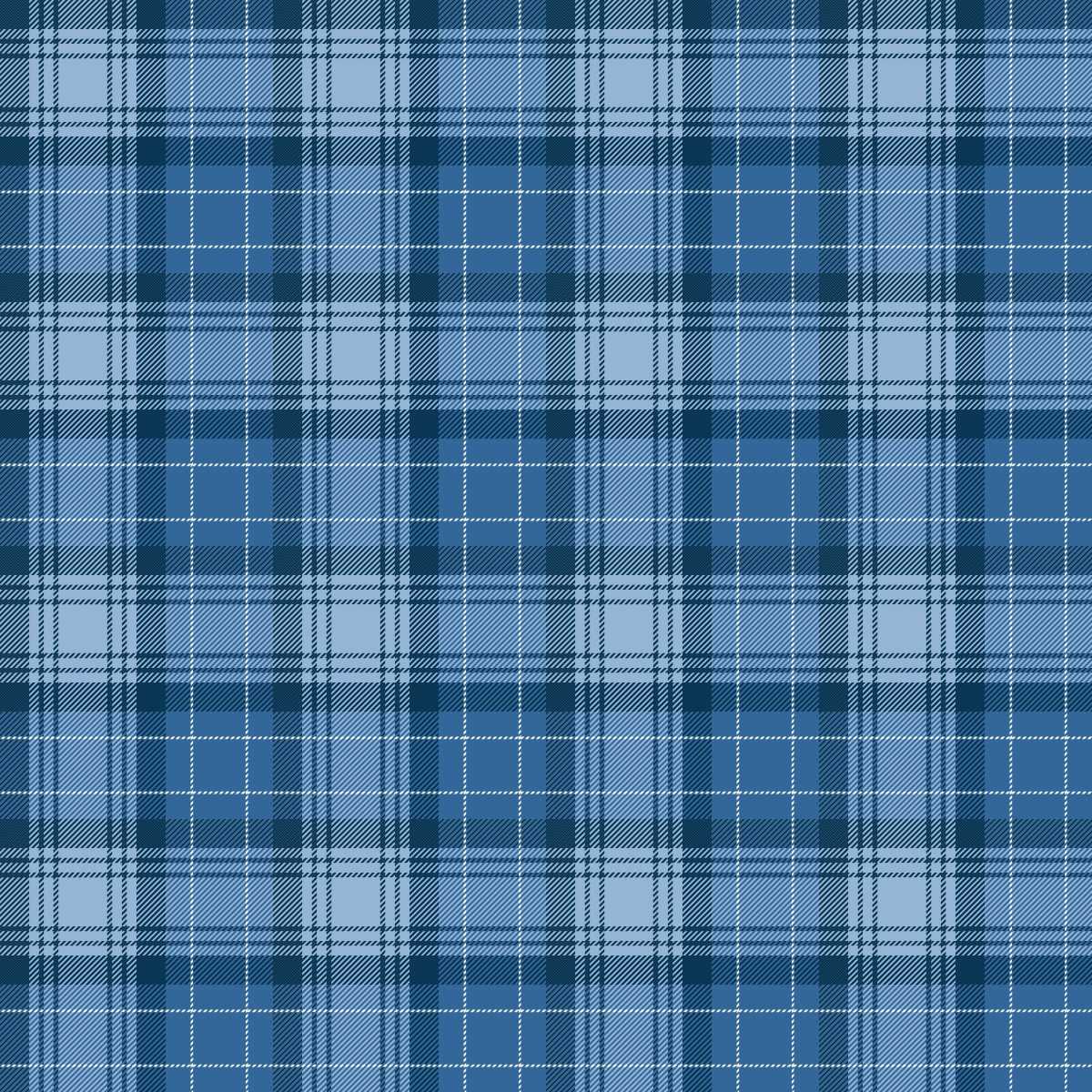 Blue plaid pattern fabric texture