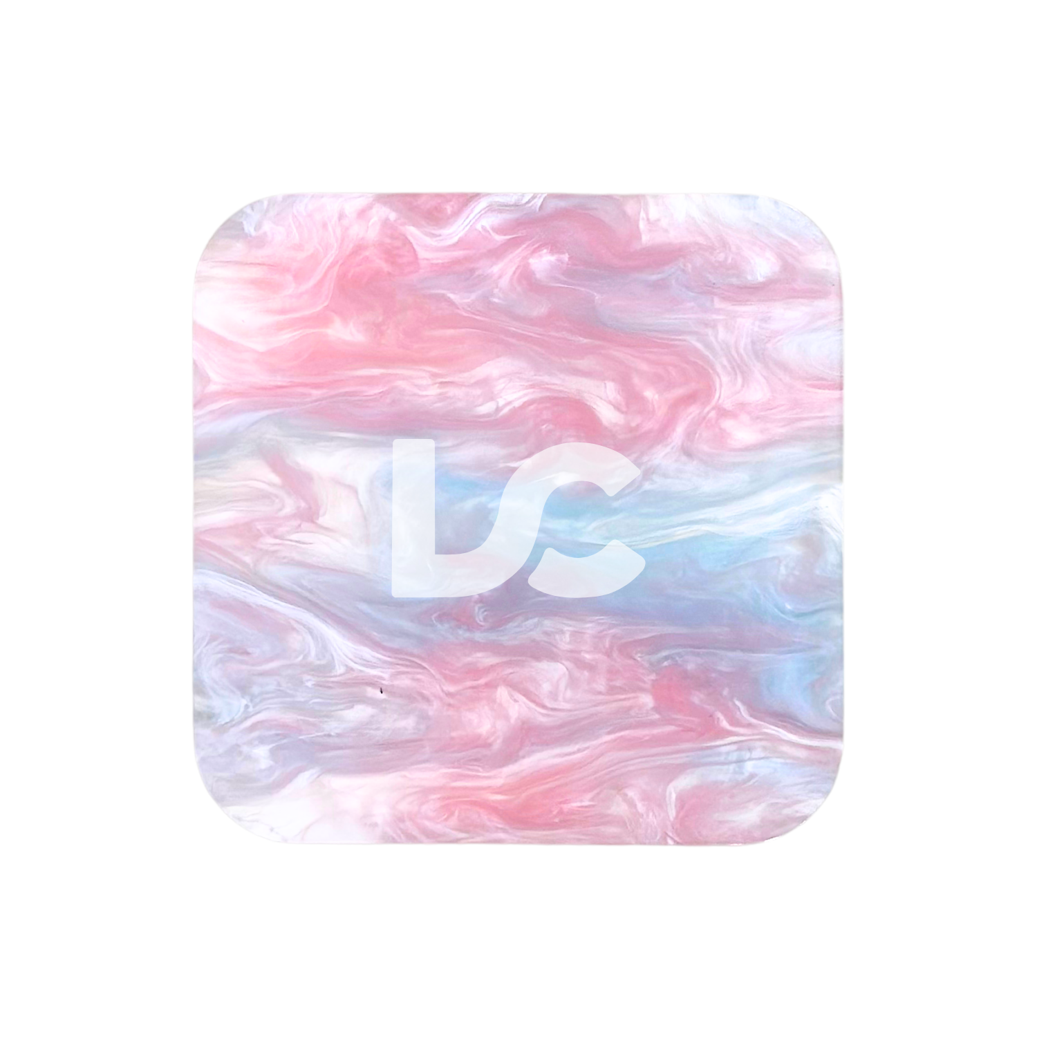 Cotton Candy Marble Acrylic