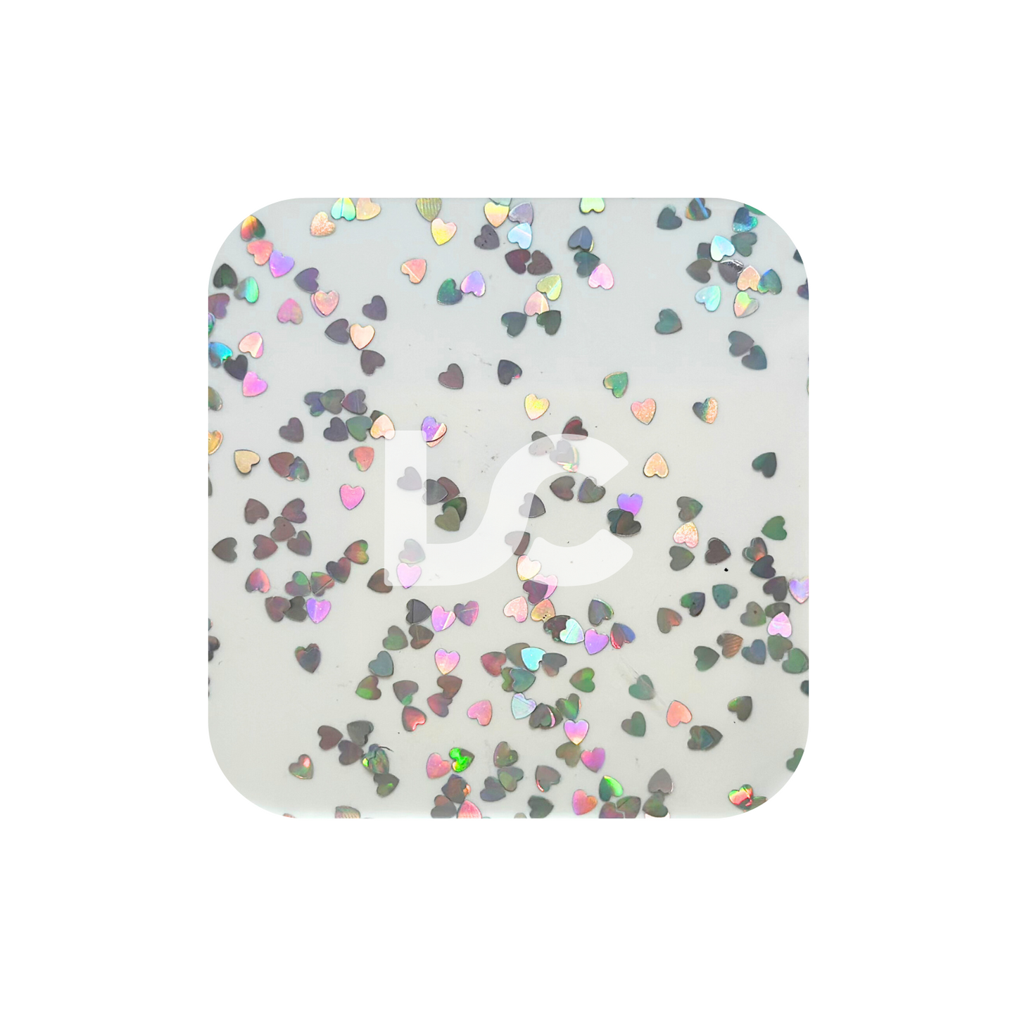 Itty Bitty Hearts Acrylic