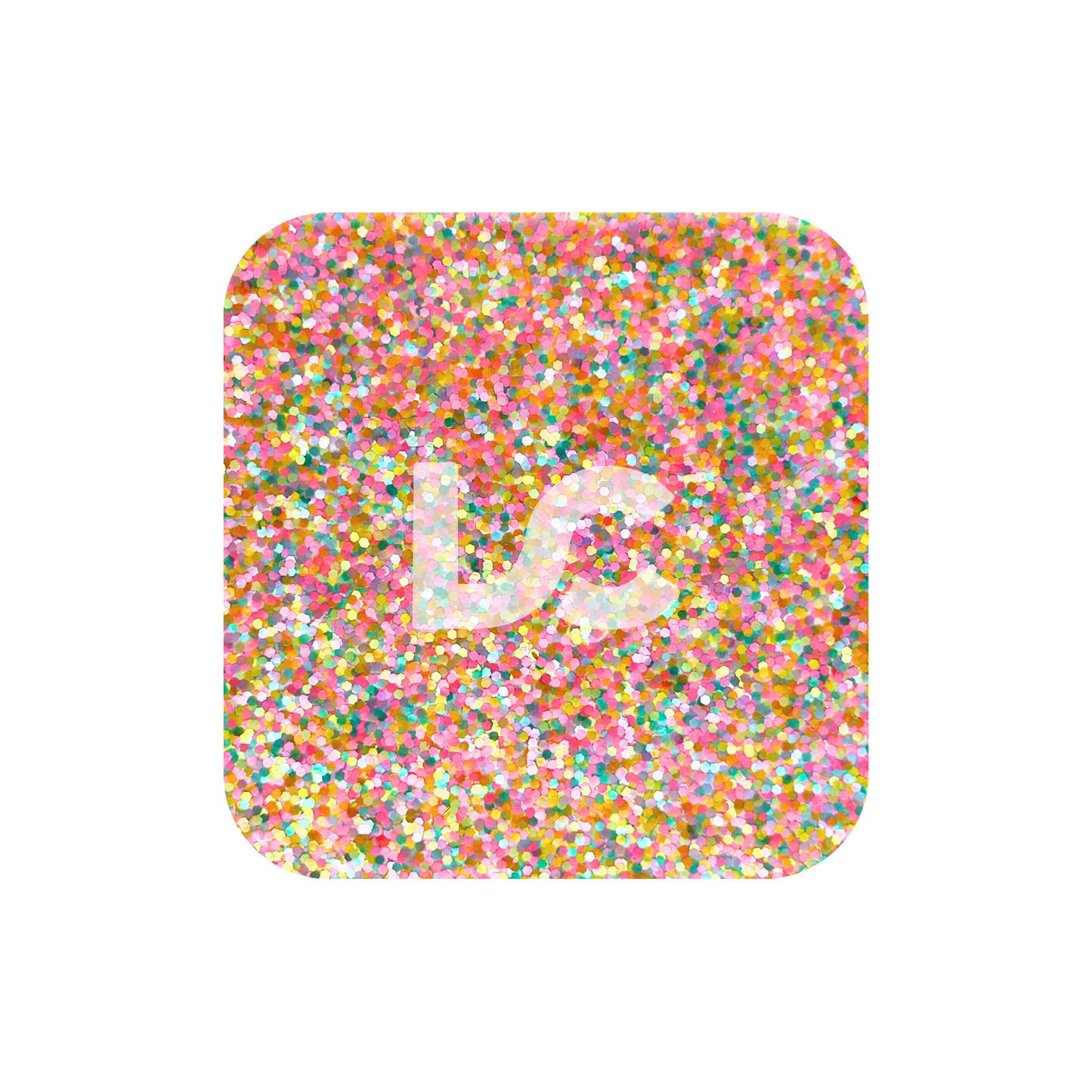 Pastel Confetti Acrylic