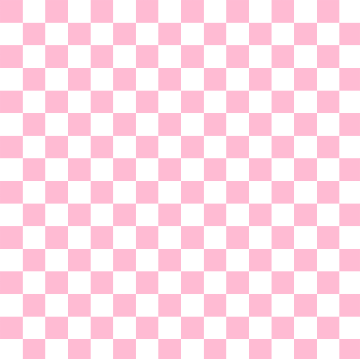 A checkered pattern in pink color on a printed acrylic sheet.