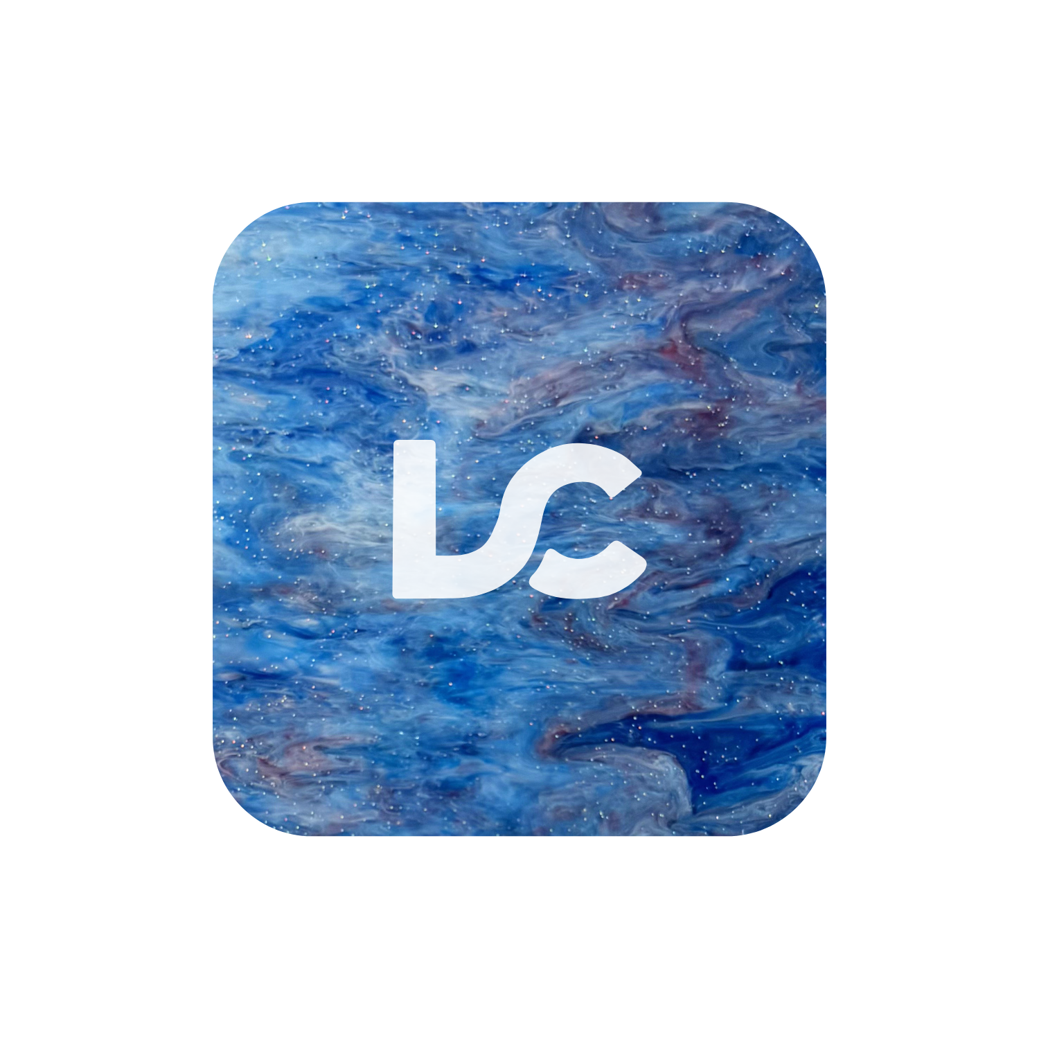 Sapphire Swirl Marble Acrylic
