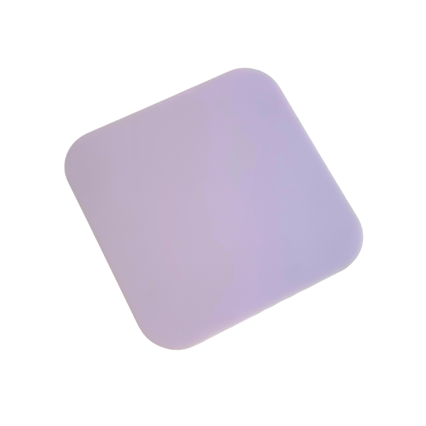 Silver Flakes on Purple Acrylic