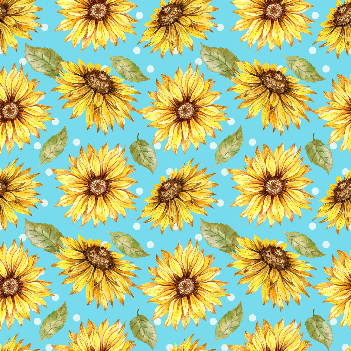 Vintage Sunflower Wallpaper