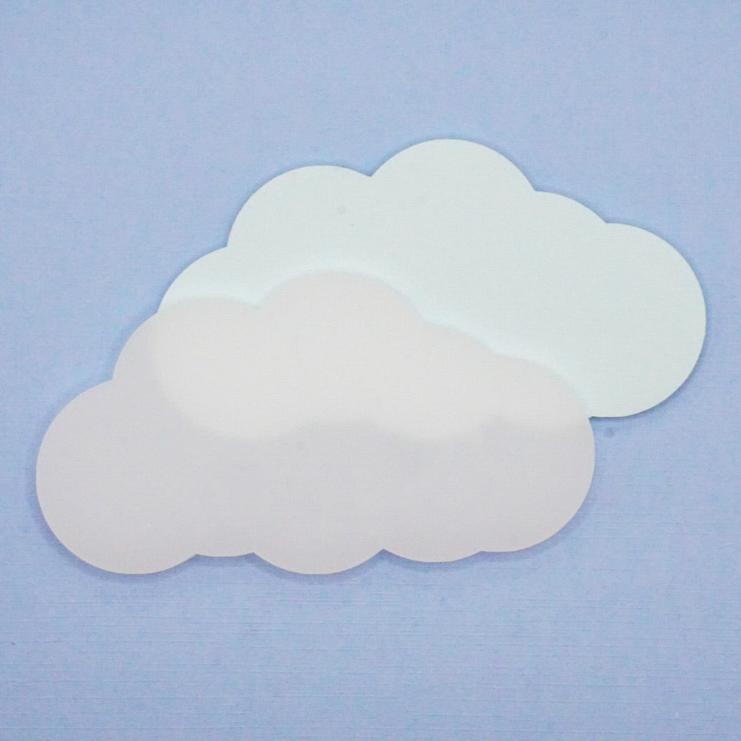 4.3 inch cloud blank place cards