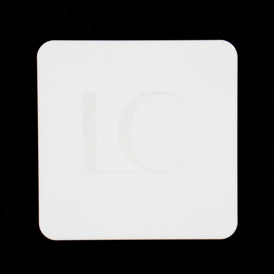 Snow White Velvet Acrylic (Single-Sided Matte)