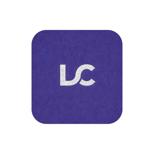 Navy Blue to Silver Leatherette