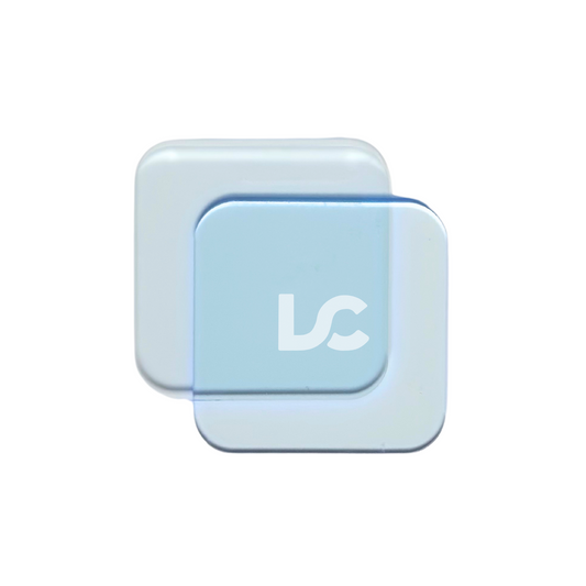 Baby Blue Tinted Clear Acrylic