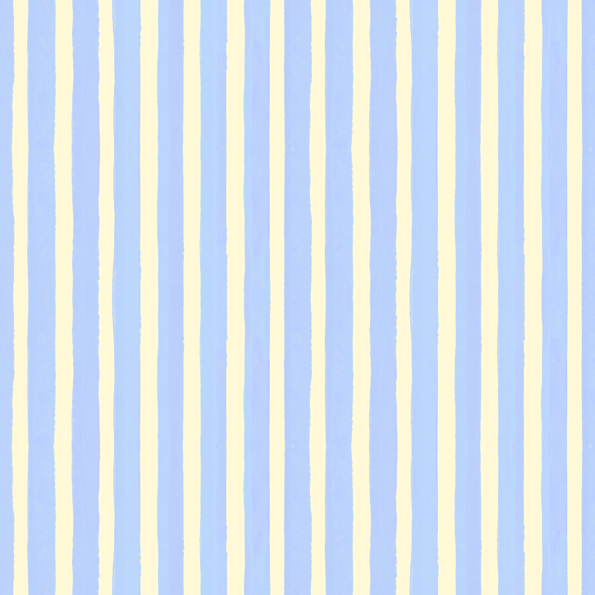 Pattern of vertical blue and yellow stripes on a light blue background
