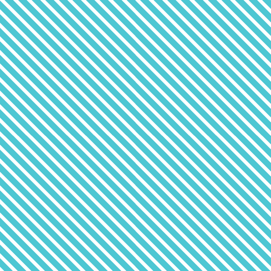 Bright Blue Stripes