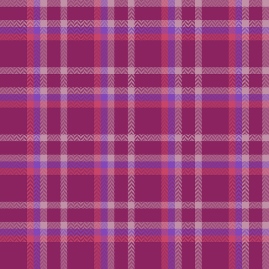 Plaid pattern with purple and pink colors