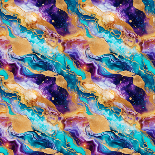 Crystal Nebula Alcohol Ink