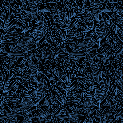 Dainty Blue Florals