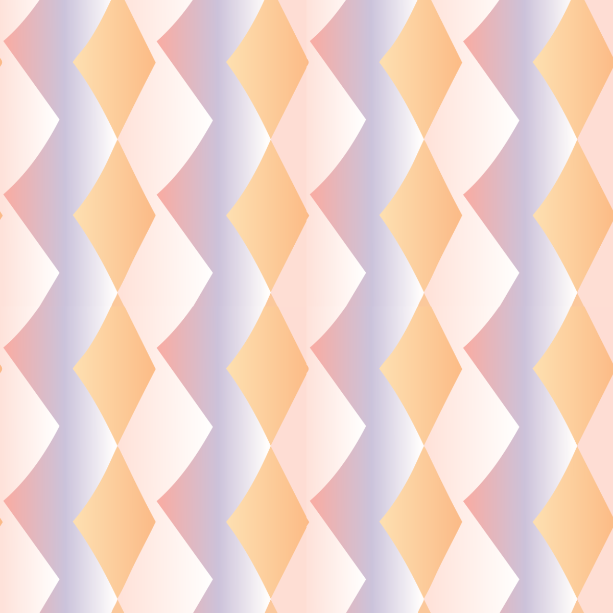 Pastel zigzag pattern with soft colors