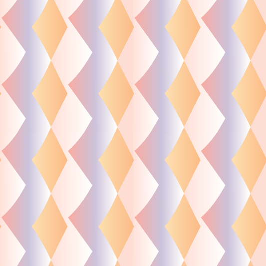 Pastel zigzag pattern with soft colors