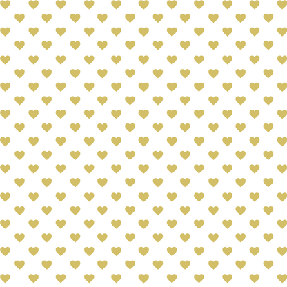 Faux Foils: Polka Hearts