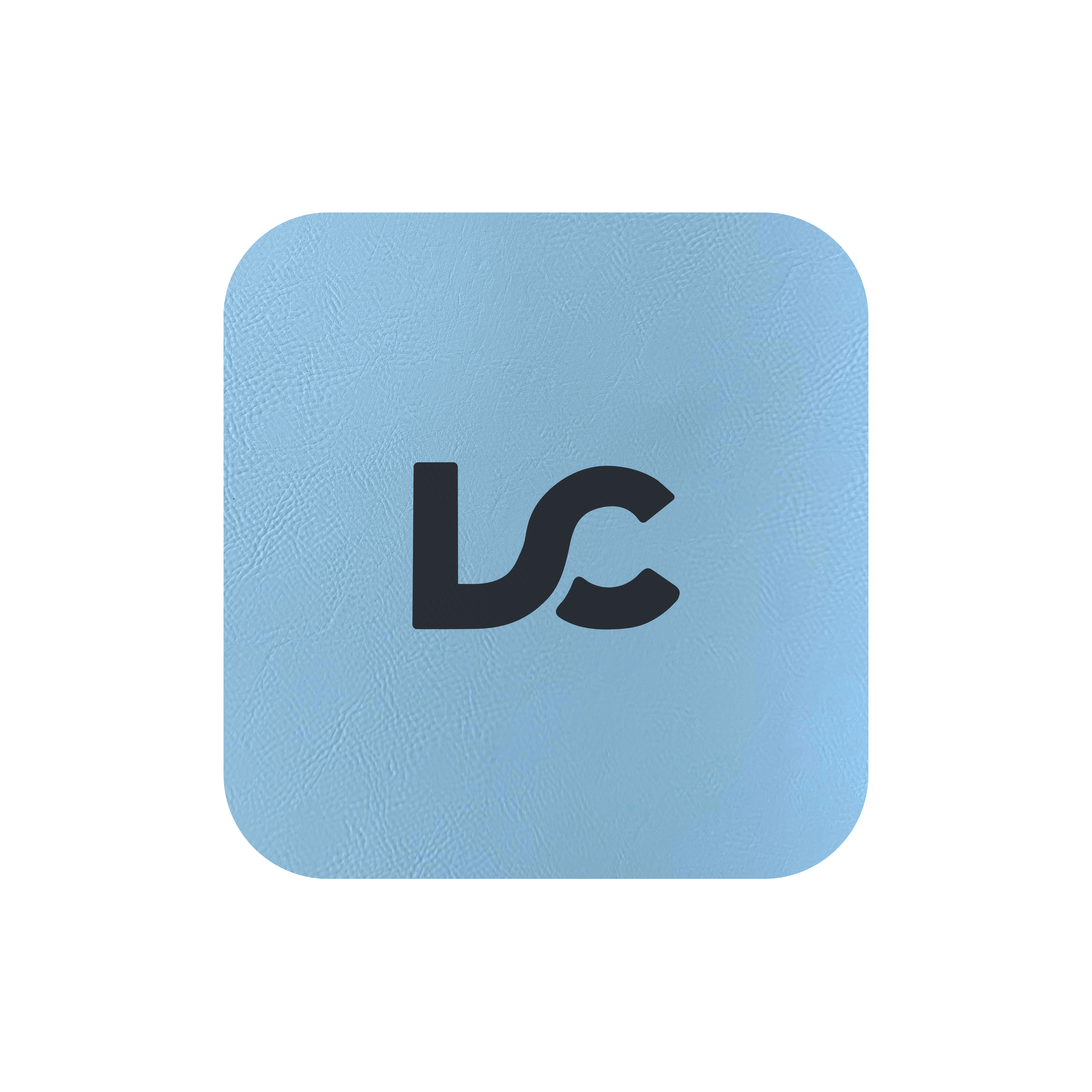 Light Blue Leatherette