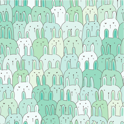 Green Bunny Fluffle