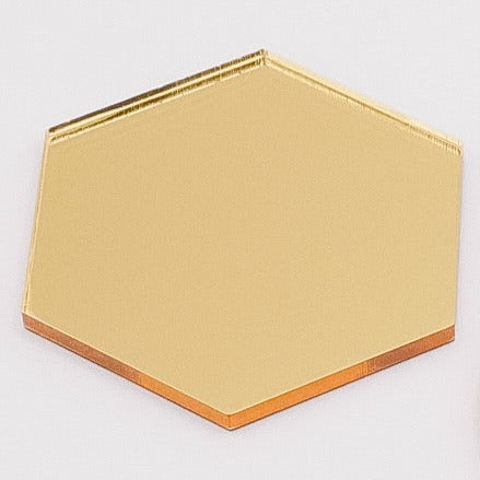4 inch hexagon blank place cards