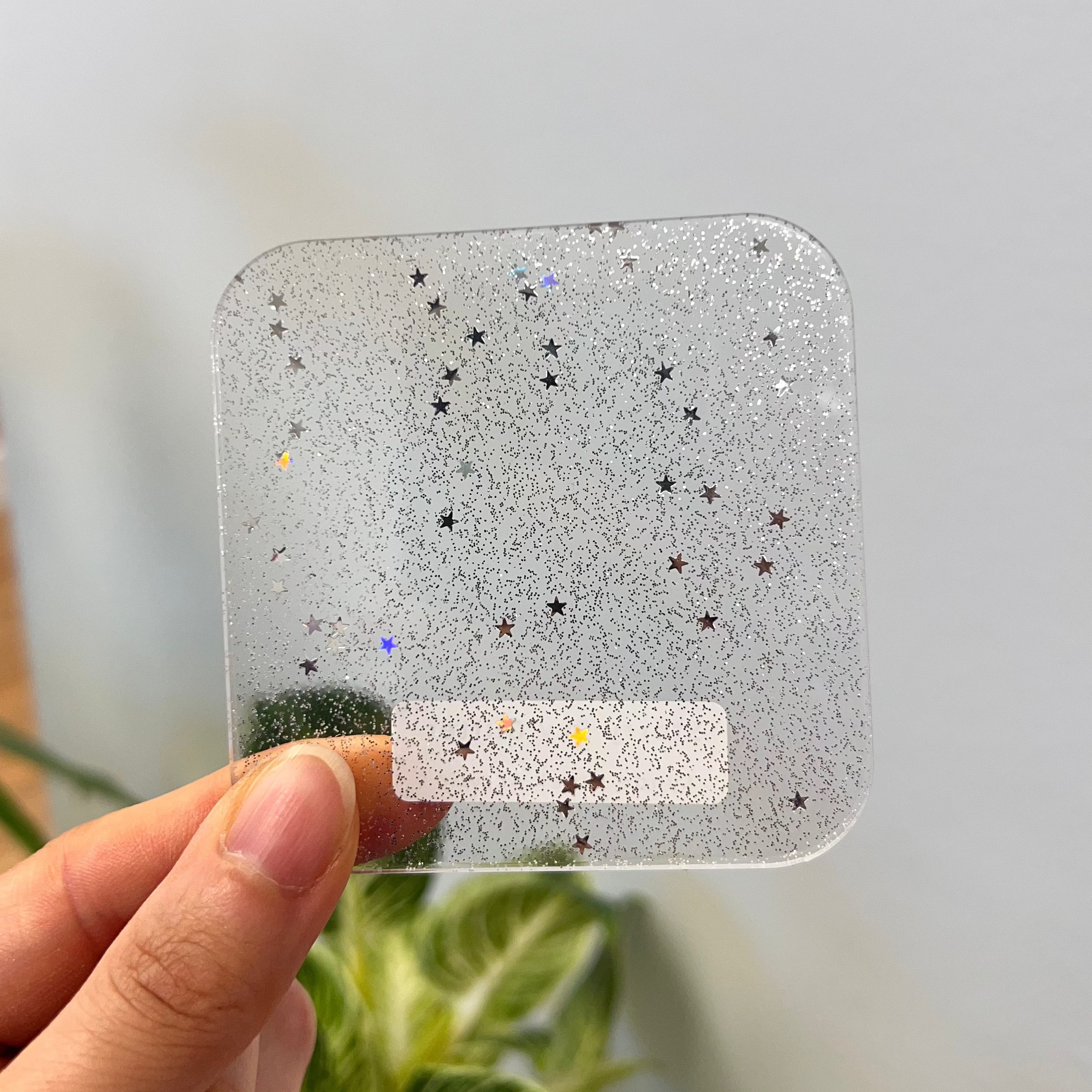 Starry Sky Glitter Acrylic