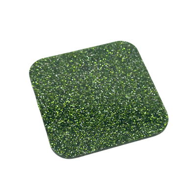Juniper Green Glitter Acrylic