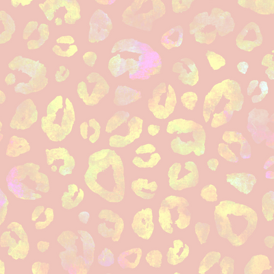 Neon leopard print on pink background