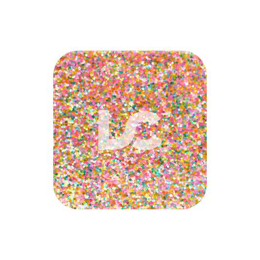 Pastel Confetti Acrylic