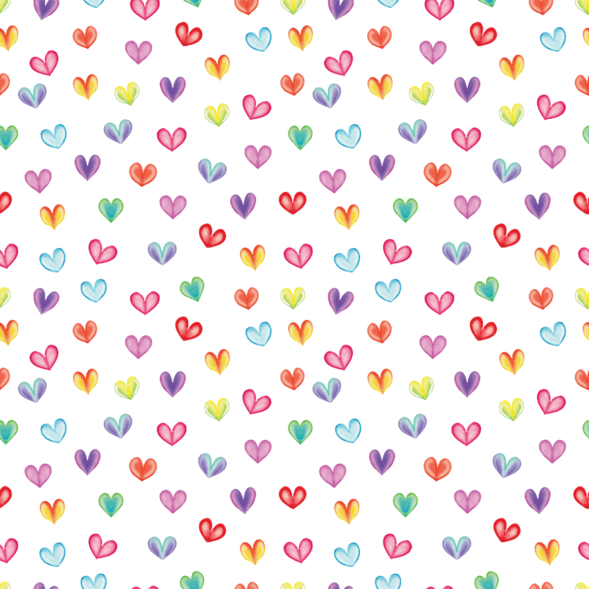 Pastel Hearts