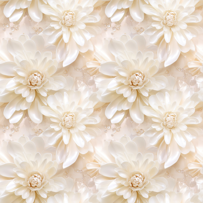 Pearl Glass Flowers