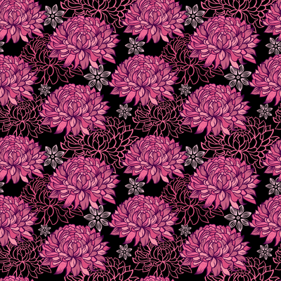 Pink Dahlias