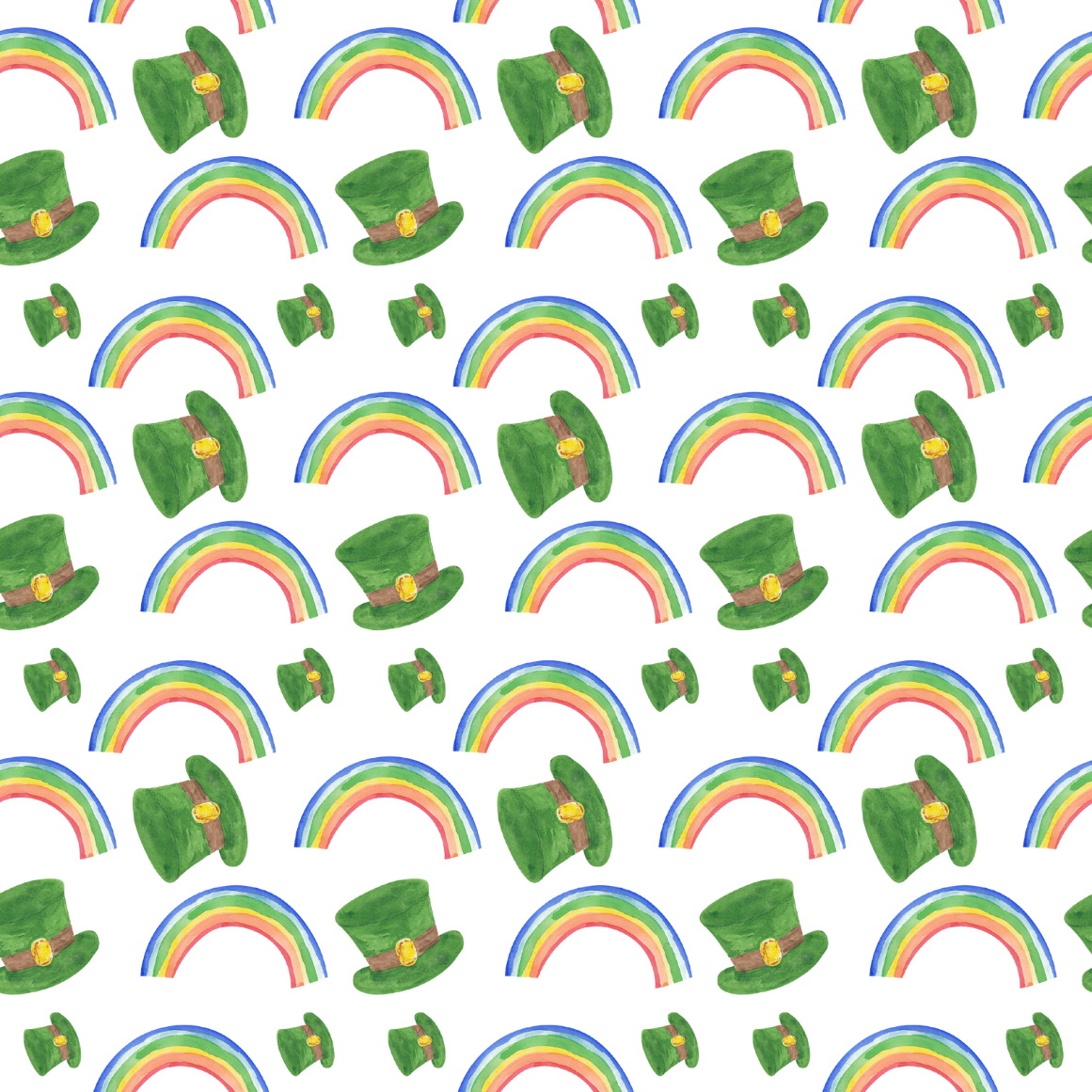 Rainbows n' Irish Caps