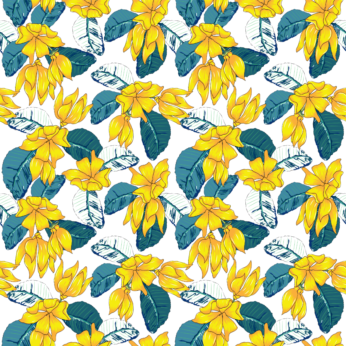 Ylang-Ylang Flowers