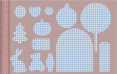 Blue Checkers