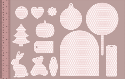 Blush Honeycombs