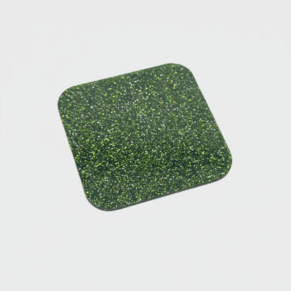Juniper Green Glitter Acrylic