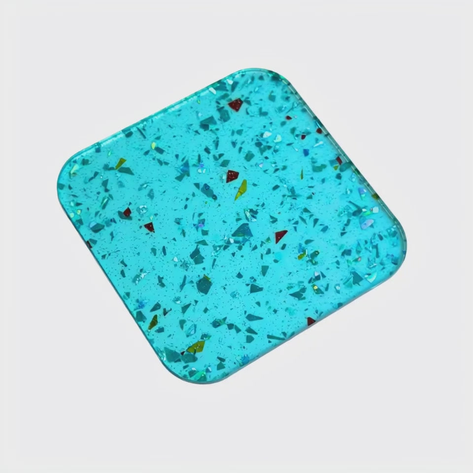 Load video: Aphrodite Glitter Acrylic