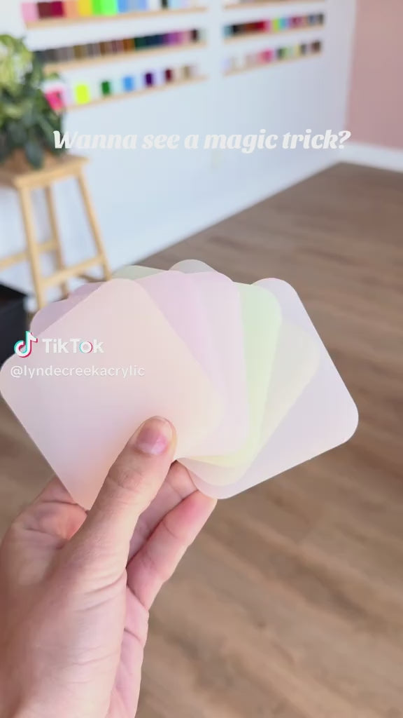 Load video: Blue Solar Shift Acrylic