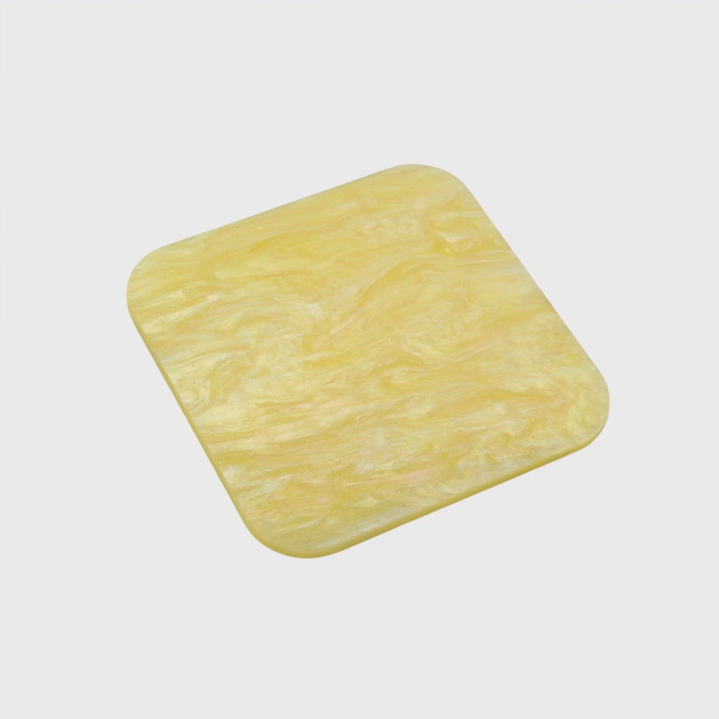Load video: Lemon Buttercream Marble Acrylic