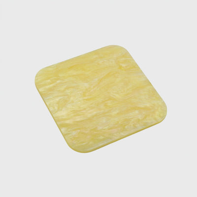 Lemon Buttercream Marble Acrylic