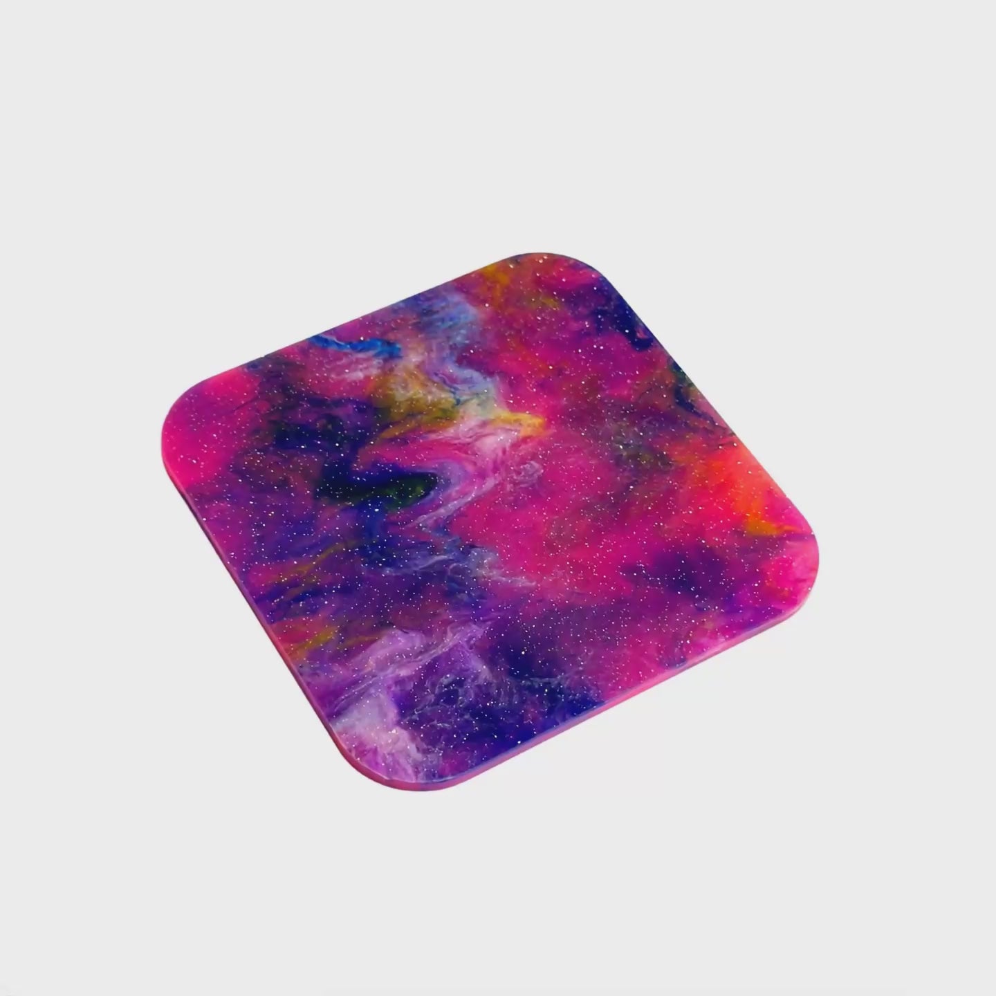 Cosmic Nebula Marble Acrylic