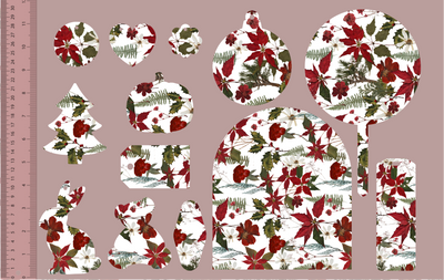 Under The Mistletoe Pressed Flowers