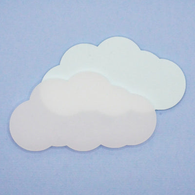 4.3 inch cloud blank place cards