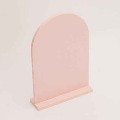 Arched Table Number Blanks with Stand