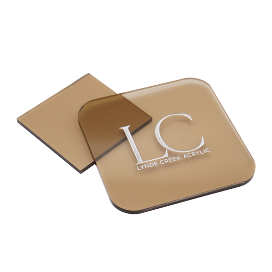 Smoky Bronze Clear Acrylic